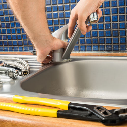 Sink repair is one of our plumbing services.