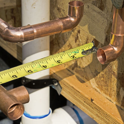 Plumbing Repair Includes Installing New Pipes.