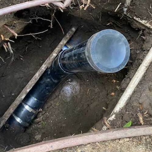 A Sewer Line Repair
